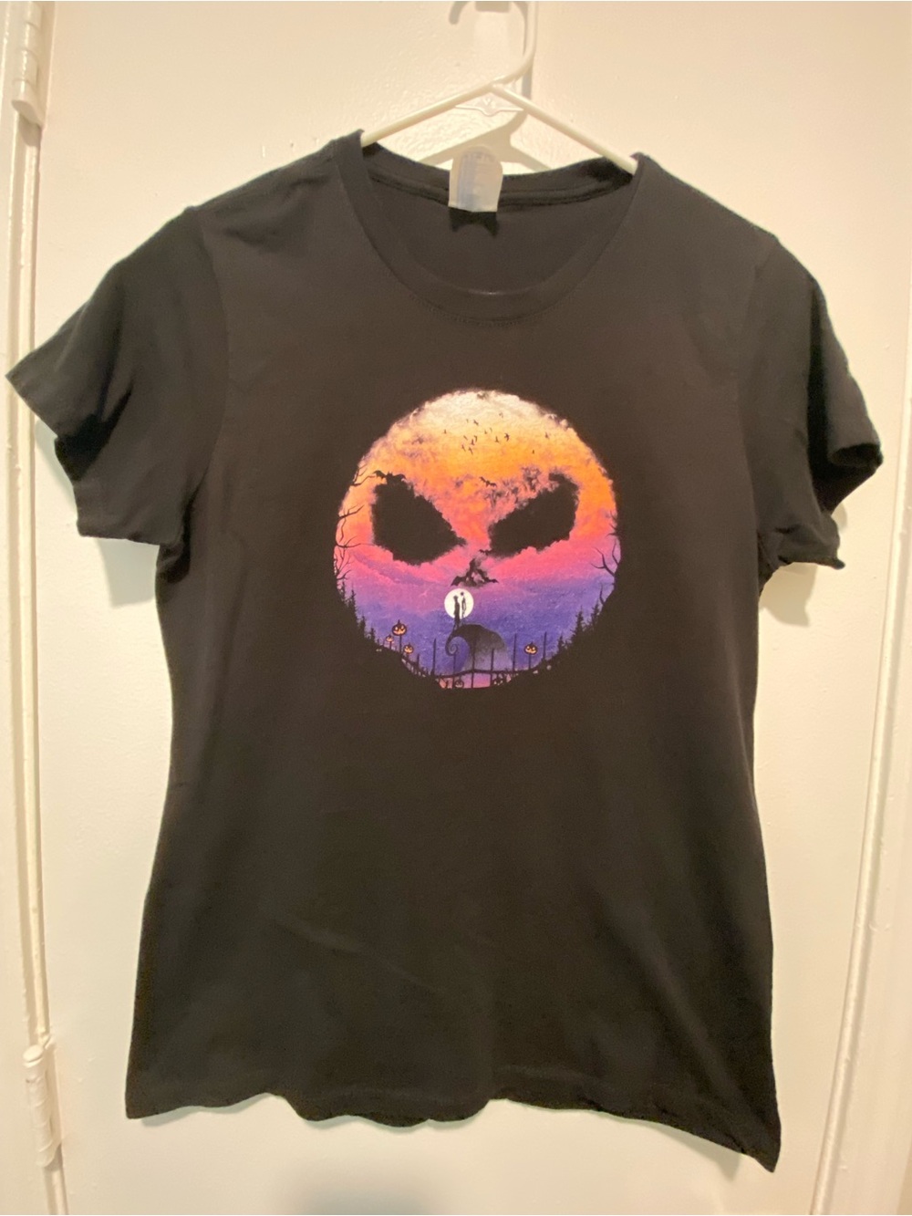 Nightmare Before Christmas Black Graphic Tee